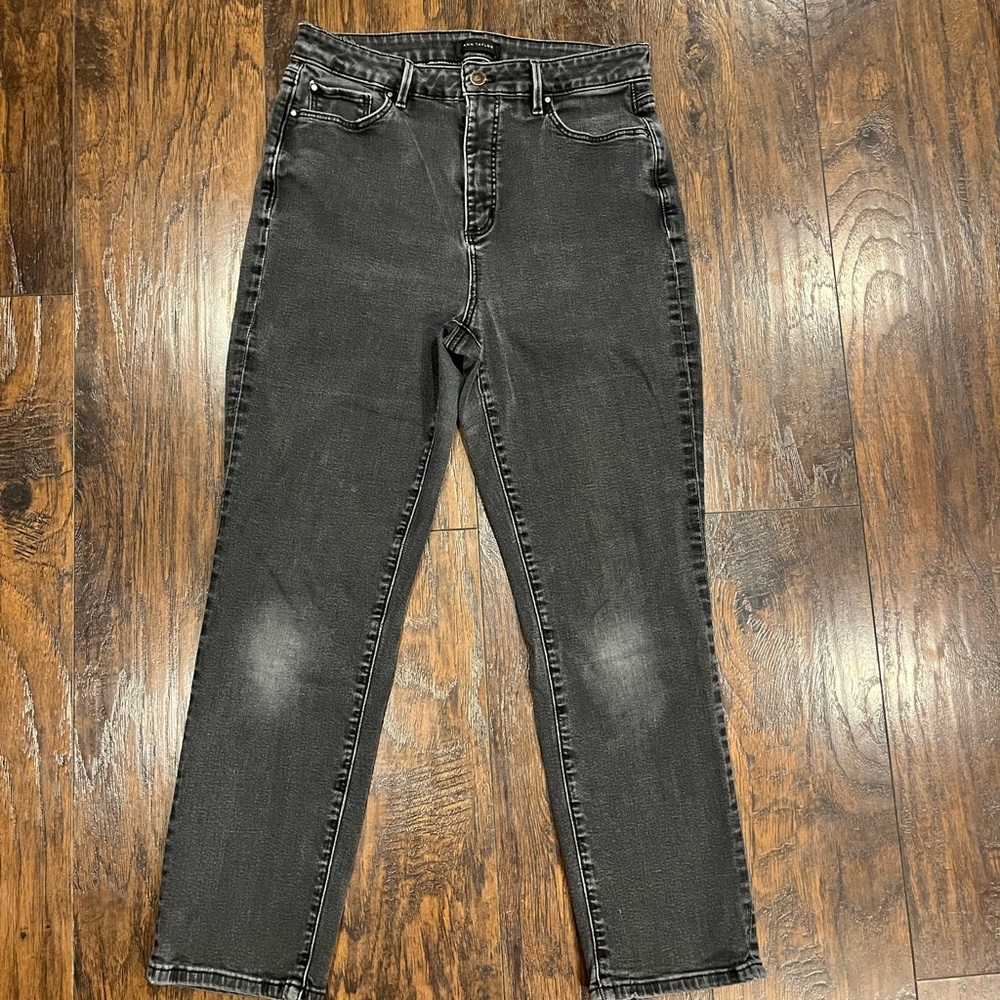 Ann Taylor Women’s Charcoal Straight Jeans